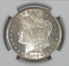 1878-cc Morgan Dollar Certified Ngc Ms 64  Carson City Silver Dollar