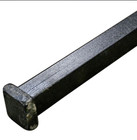 Replacement Square Disc Axle 1  X 26-1 2    With Forged Head And Mounting Nut