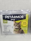 Petarmor Plus For Cats Flea   Tick 9 Doses  3 Pack  Over 1 5 Lbs New
