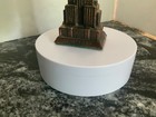 Empire State Building Vtg Metal Souvenir Thermometer Nyc Art Deco 1950   s Usa