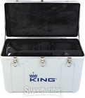 King 1124sp Ultimate Marching Baritone Horn - Silver Plated