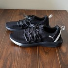 Puma - Women s Prowl Sneakers - Black   Silver - Size 8 - Brand New 