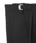 Boys Size Black Tuxedo Pants Flat Front With Satin Stripe Lightweight 100  Wool