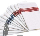 Kitchen Dish Towels Set Pack Of 12   100  Cotton