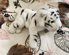 Russ Plush Stuffed Animal Toy Yomiko Classics White Siberian Tiger Blue Eyes Nwt