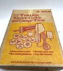 Vintage Nos Sears  Fun Gun Electric Cookie Canap   Press Maker 82505