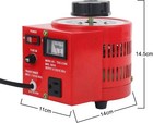 Yaeccc 5amp Variac Variable Transformer Ac Auto Voltage Regulator 500va 0-130v