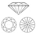 Aaaaa Round Brilliant Cut Cubic Zirconia - Colour   Size Choice
