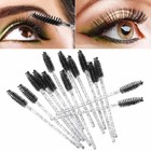 50 Pcs Disposable Eyelash Brush Mascara Wands Applicator Makeup Eyebrow Brush