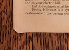 Vepco Reddy Kilowatt Electric Company Vintage 1968 Folio Utility Print Ad