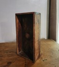 Antique Early Primitive Dovetail   Finger-jointed Wood Storage Box Or Drawer