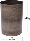 Umbra Treela 4 75 Gallons Brown Trash Can