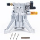 Pressure Washer Pump  Vertical 7 8  Shaft  Max 3000 Psi  2 5 Gpm  Rear Outlet
