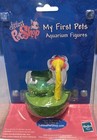 Littlest Pet Shop My First Pets Aquarium Figures Frog   Flower Discontinued 2008