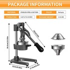 Heavy-duty Cast Iron Orange Juicer Commercial Manual Press Citrus Squeezer