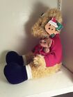 Russ Sammy Santa Plush 10  Stuffed Animal Bedtime Bear Christmas  f661851 Avon