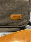 Estarer Canvas Messenger Laptop Travel Shoulder Bag Backpack School Gray