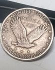 1928 S Standing Liberty Quarter Nice Aged Tone  Tear Drop Error