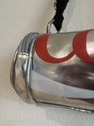 Silver Metallic Diet Coke Crossbody Bag  Cylindrical Diet Coke Soda Can Shaped 