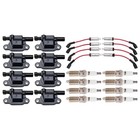 Trq Performance Ignition Coils Wires Plugs Fits Camaro Corvette Silverado Tahoe
