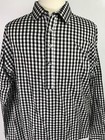 Civil War Us Union Csa Confederate Four Button Plaid Shirt-large