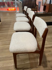 Mid Century Danish Teak Dining Chairs Set Of 4