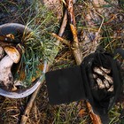 Mesh Hunting Bag Mushroom Foraging Bag Gathering Reusable Organizer Picking