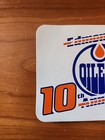 Nhl Edmonton Oilers Vintage 10th Anniversary Team Logo Hockey Sticker