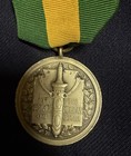 Antique Us Military Spanish War Service Medal No Number On The Rim