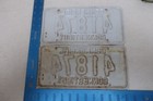 Connecticut License Plate Tag Ct 1968 68 Commercial Pair Set 41874