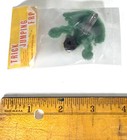Vintage Trick Jumping Frog Plastic Toy  circa 1970 s  Hong Kong  New In Pkg 