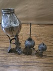 Rare Spanish Colonial Silver   Mate Tea Calabash Cup Lot 2 Miniature 