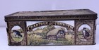 Vintage 1992 Crabtree   Evelyn England Collectible Metal Tin Box Storage
