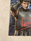 Star Wars  The Mandalorian - S2  7 3x Signed Suayan  Vines  George J  Coa   Nm 