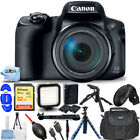 Canon Powershot Sx70 Hs Digital Camera 3071c001   32gb   Led Light Kit Bundle