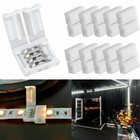 4 Pin Rgb Solderless Pcb Clip-on Adapter Connector For 3528 5050 Led Strip Light