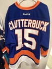 Cal Clutterbuck Game Worn New York Islanders Hockey Jersey