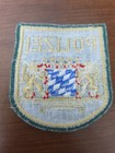 German Police Patch Vintage Bavaria State Shield Shape Early 70s Patch Obsolete