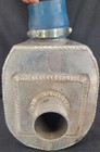 Dg Tri-oval Yamaha Kawasaki Jet Ski Metal Silver Aluminum Exhaust Water Box