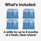 Braun Clean   Renew Refill Cartridges Ccr - 4 Pack