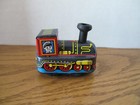 Vintage Tin Litho Wind-up Train Locomotive Toy 1501 Works