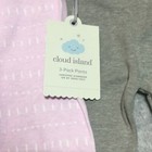 Cloud Island Baby Girl 3-6m Pull-on Pants Pink Green Gray