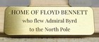 Warrensburgh - Thurman  Historical Society Floyd Bennett License Plate Display 