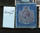 Bermuda  Kgv1921-36  Sc 49  free 72-3 75 105-109a  Mint Lh hinged   Used scv 45 