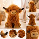 Highland Cow Plush Doll Baby Stuffed Animal Soft Toys Scottish Cow New