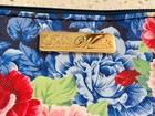 Pioneer Woman New Zip Wristlet  Cosmetic Tote Zip Pouch Bright Colors  Free Ship