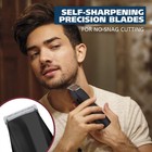 Wahl Cordless Beard Trimmer W ear nose brow 11 Piece Set  Black