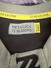 Metallica 72 Seasons Football Jersey Xl Detroit Pop-up M72 