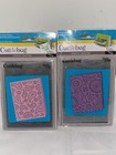 Cuttlebug Provo Craft 5 Embossing Folders 1 Die