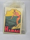 Rare Vintage 1940 s Hawaii Surfer Auto Decal Lindgren-turner Spokane Washington